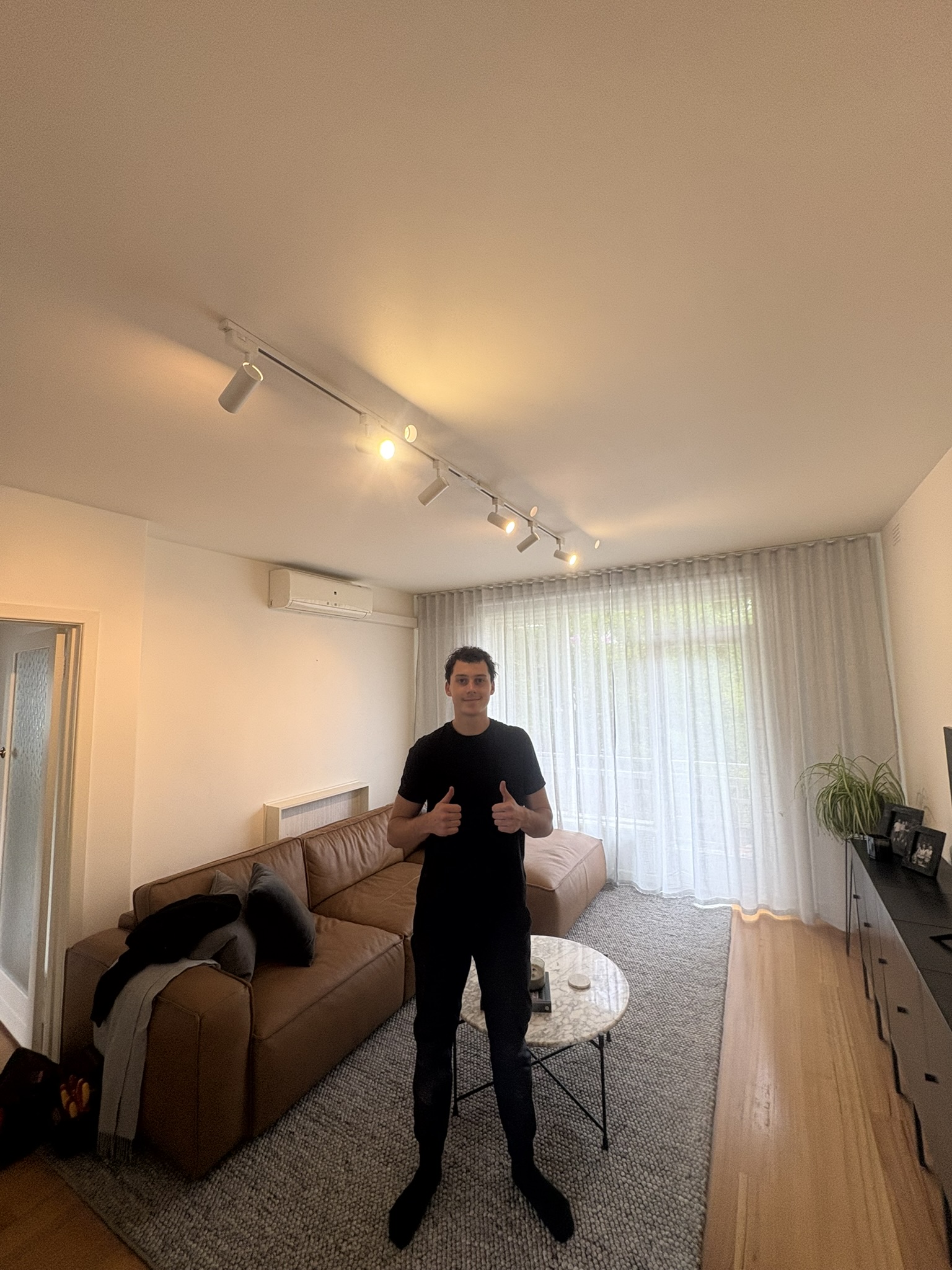 Track Lighting Installation