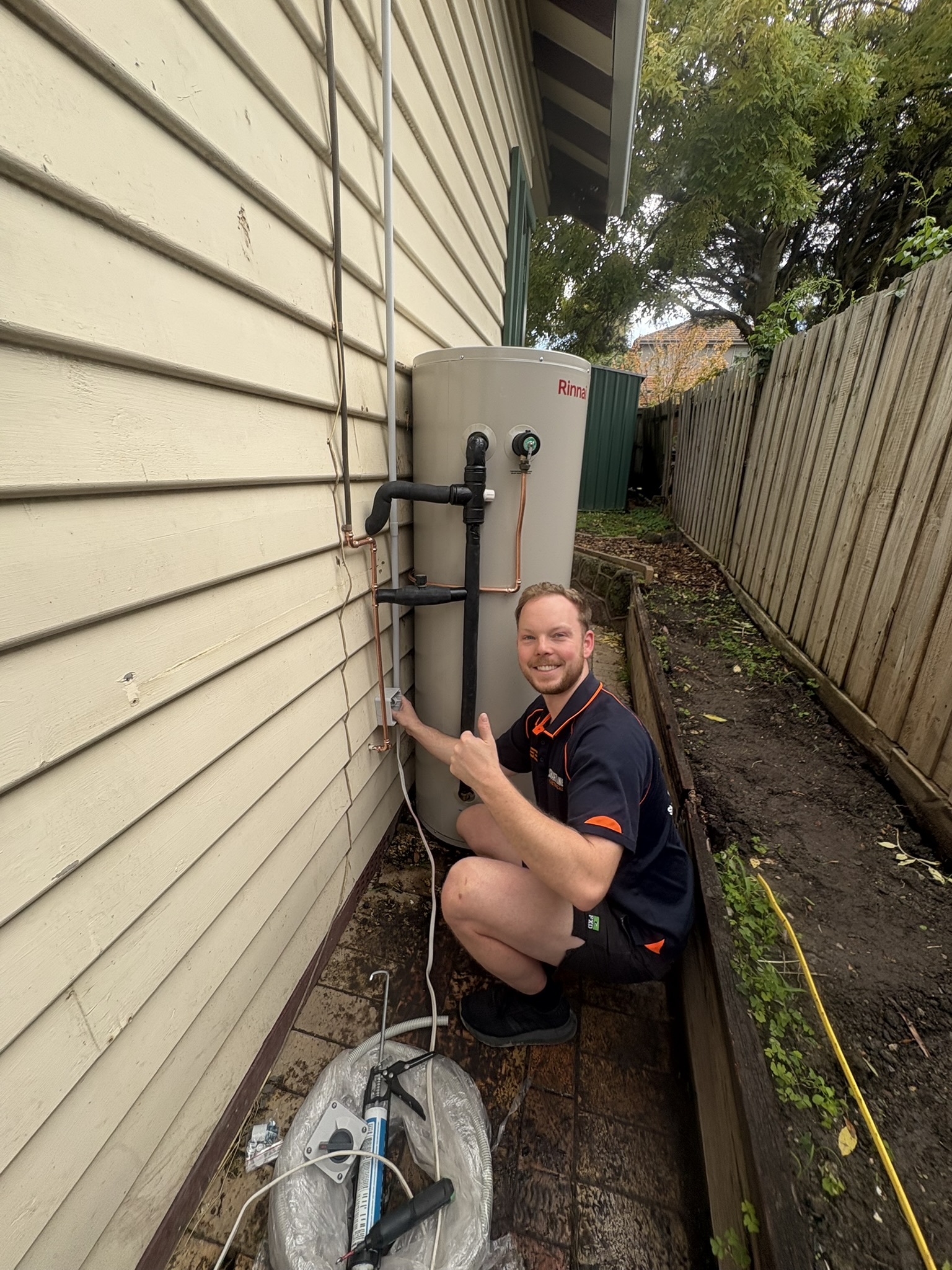 Hot Water System Installed