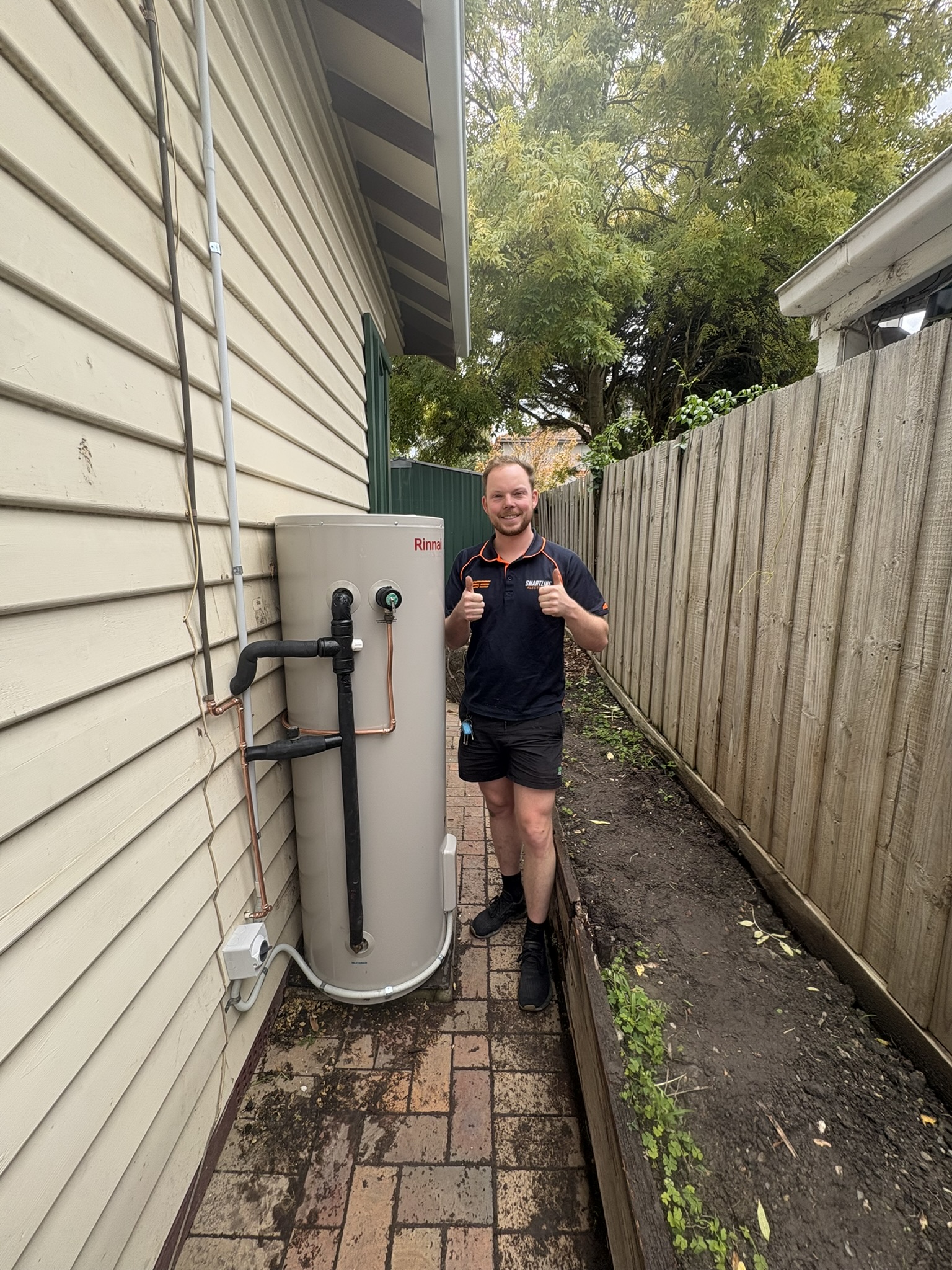Hot Water System Installed