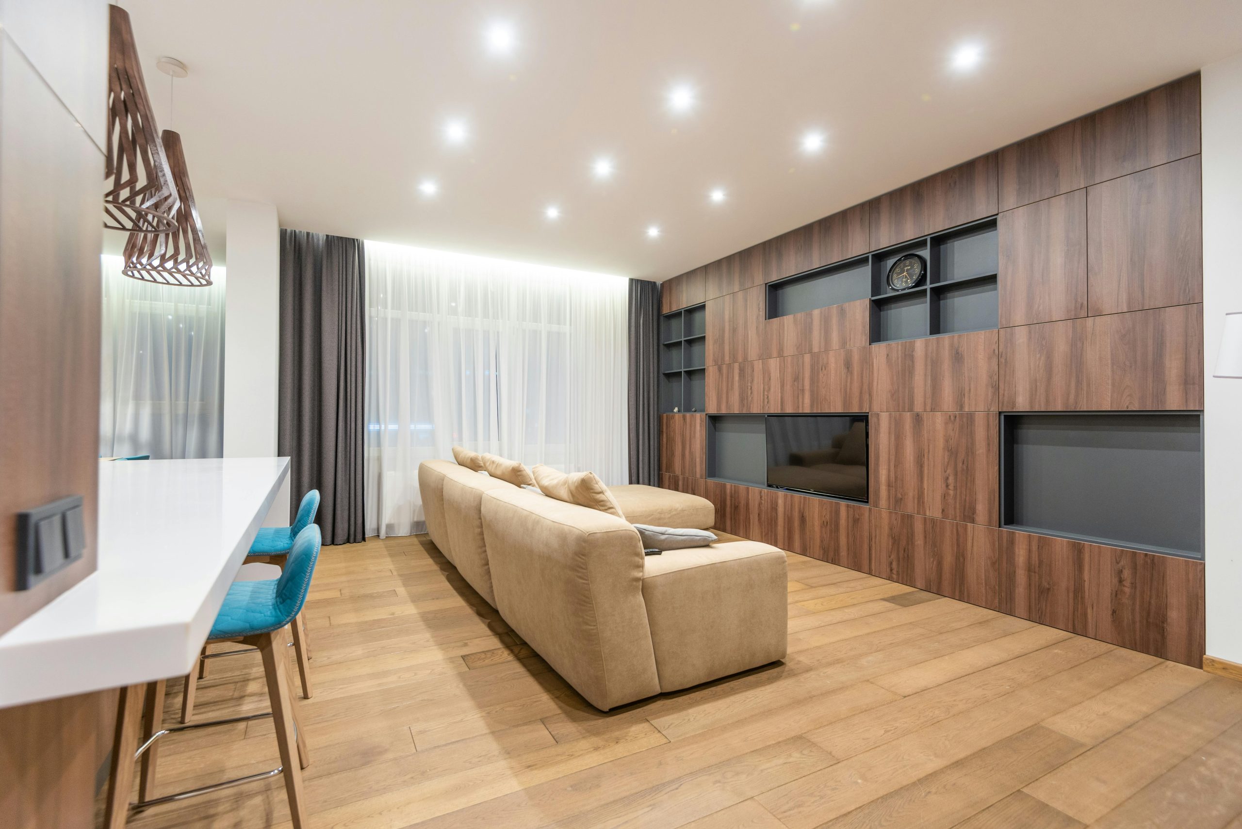 Kew Modern Lounge Downlights